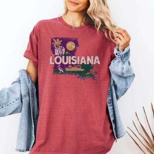 Vintage Louisiana T-Shirt: Retro State Pride Tee
