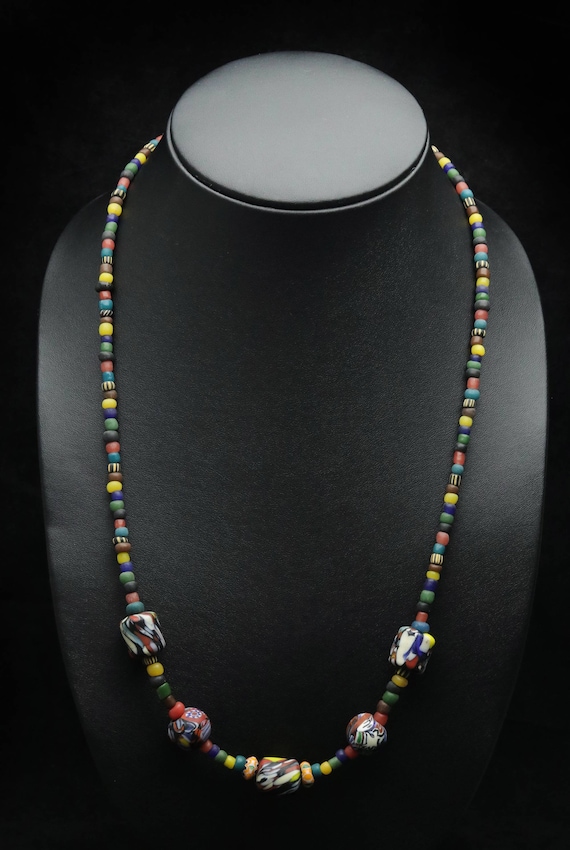 Necklace Handmade Thai ThaRaWadee Stone Multicolo… - image 2