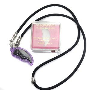 Phaya Saming Dam LuangPu Saen Sacred WatBanNongChik Temple The Power Nice Holy Thai Talisman Amulet Anti Ghost ,evil ,devil rope necklace