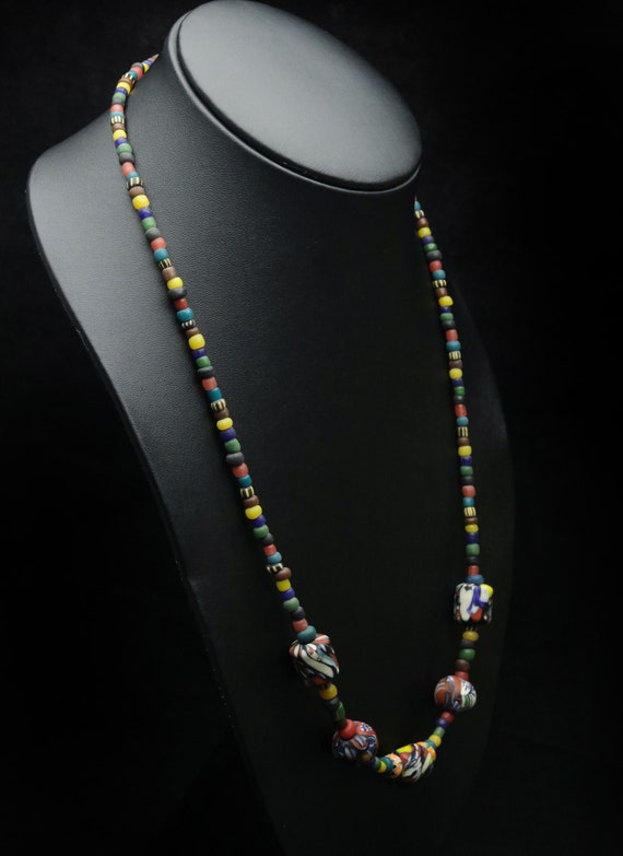 Necklace Handmade Thai ThaRaWadee Stone Multicolo… - image 5