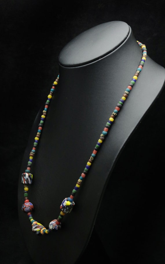 Necklace Handmade Thai ThaRaWadee Stone Multicolo… - image 4