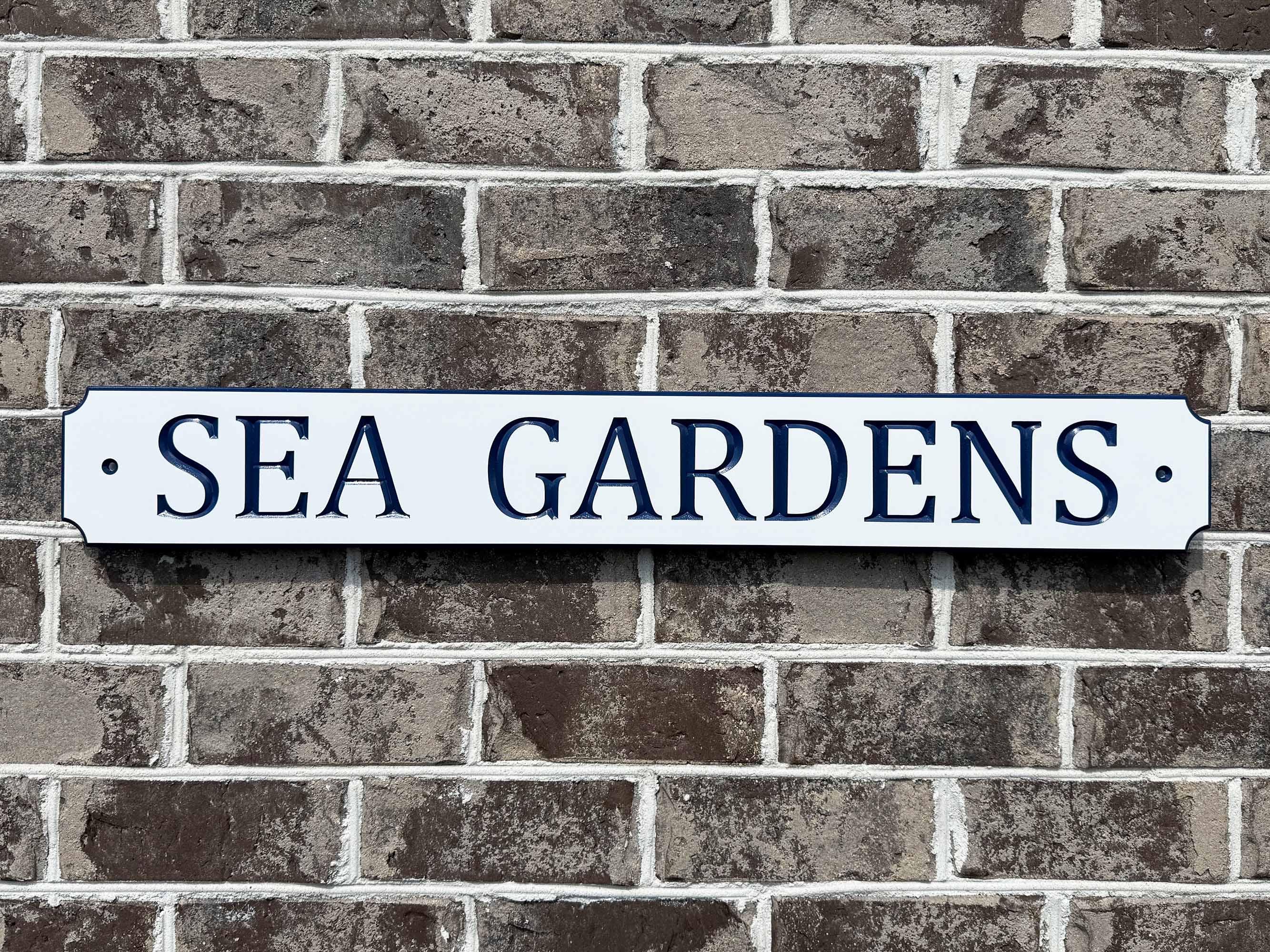 Personalized Beach House Coastal Sign III