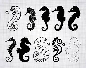 Seahorse svgSeahorse clipartSeahorse svgSeahorse silhouetteSeahorse cricutcut filesclip artdigital downloaddesignssvg