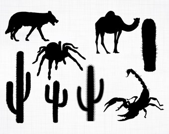 Download Desert Animals Svg Etsy