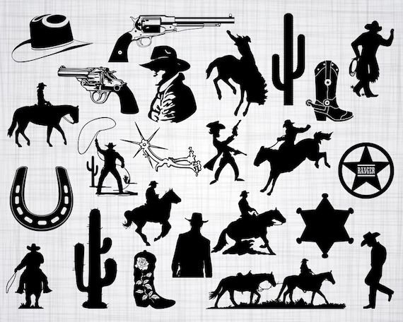 Download Cowboy Svg Bundle Cowboy Svg Cowboy Clipart Cowboy Cut Etsy