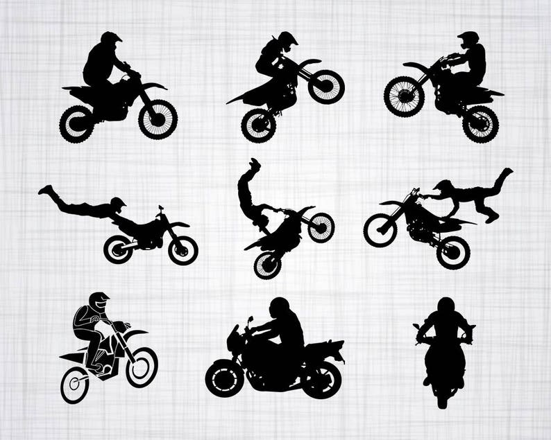 Download Stunt Bike SVG Bundle Stunt Bike SVG Stunt Bike Clipart ...