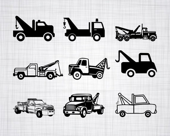 Tow Truck Svg Cut File Tow Truck Svg Cut Files Tow Truck Svg Files Tow 