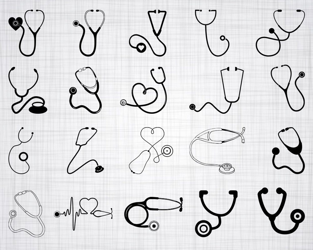 Download Stethoscope SVG Bundle Stethoscope SVG Stethoscope Clipart ...
