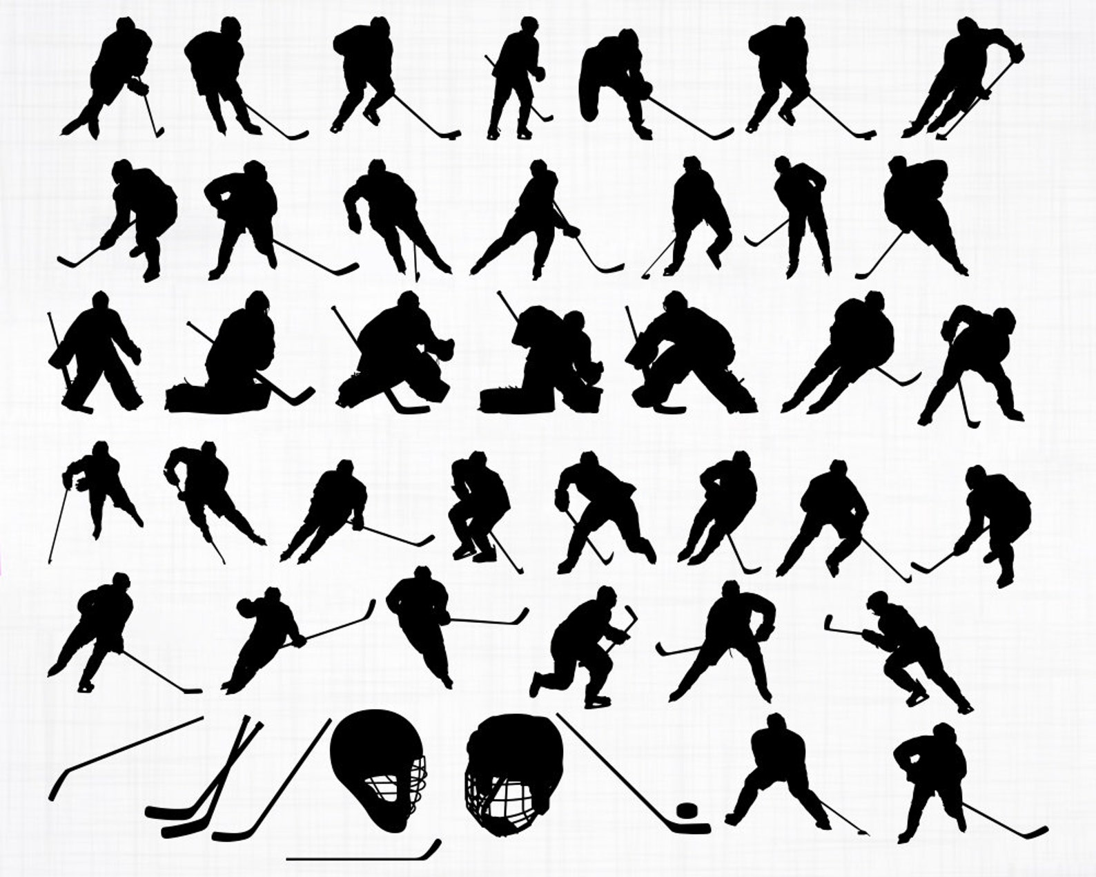 Download Hockey SVG Bundle Hockey SVG Hockey Clipart Hockey Cut | Etsy