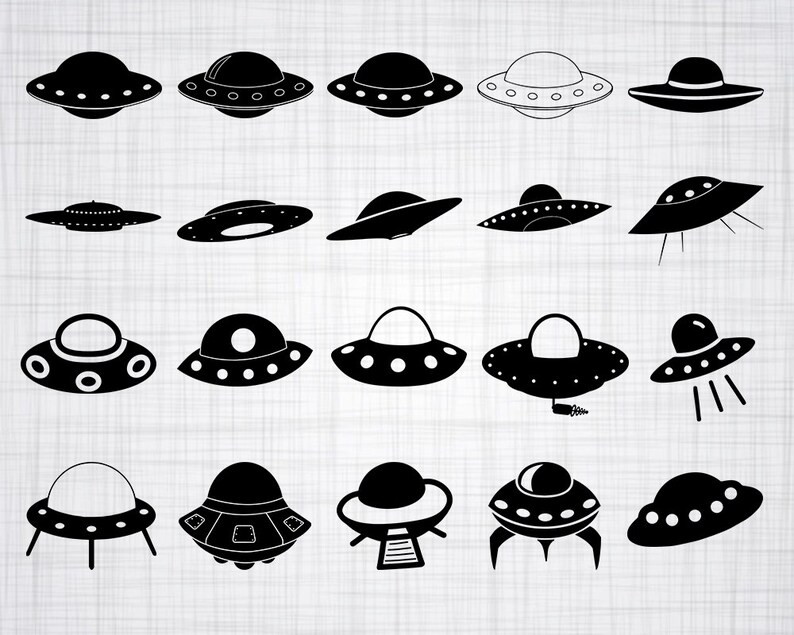 Download UFO SVG Bundle Ufo SVG Ufo Clipart Ufo Cut Files For | Etsy