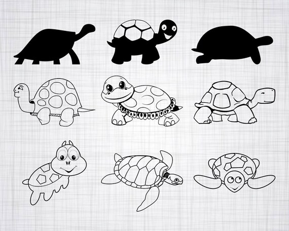 Download Turtle Svg Bundle Turtle Svg Turtle Clipart Cut Files For Etsy