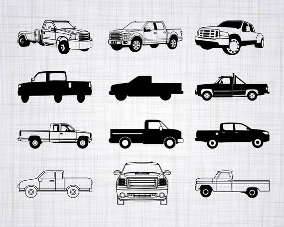 Download Pickup Truck SVG Bundle Pickup Truck SVG Pickup Truck | Etsy