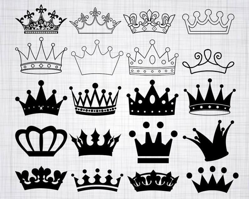 Free Free 138 Clipart Silhouette Crown Svg SVG PNG EPS DXF File