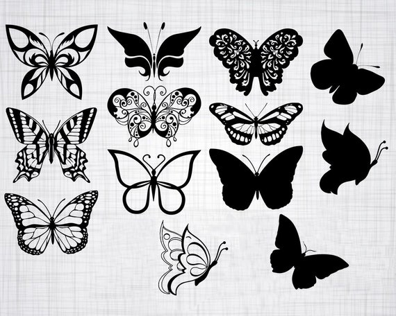 Download Butterfly Svg Bundle Butterfly Svg Butterfly Clipart Cut Etsy