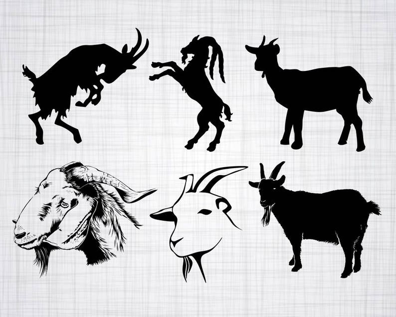 Free Free 337 Silhouette Baby Goat Svg SVG PNG EPS DXF File