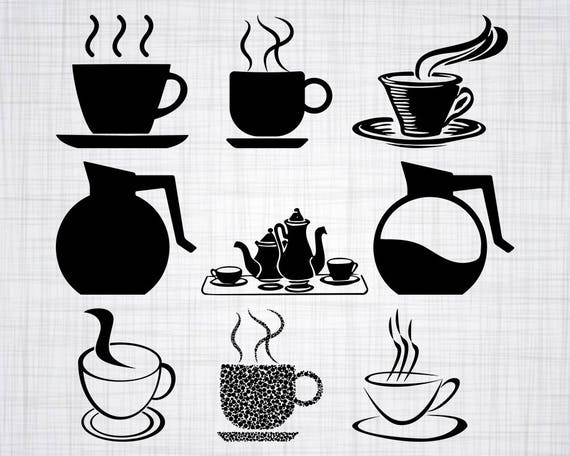 Download Coffee Svg Bundle Coffee Pot Svg Coffee Clipart Coffee Cut Etsy