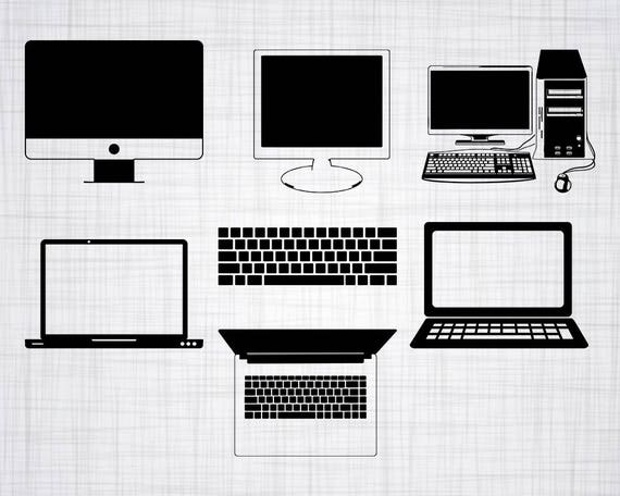 Download Computer Svg Bundle Laptop Svg Computer Clipart Cut Files Etsy