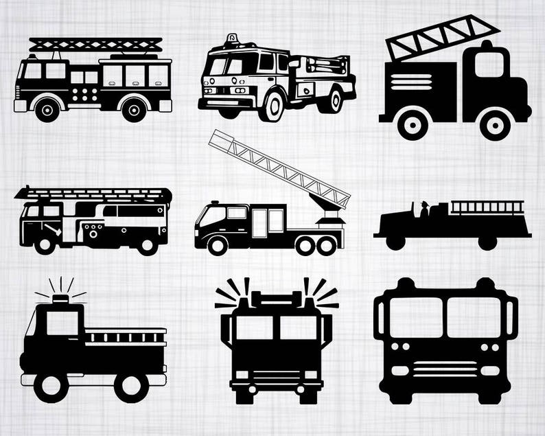 Free Free 52 Free Fire Truck Svg Clipart SVG PNG EPS DXF File