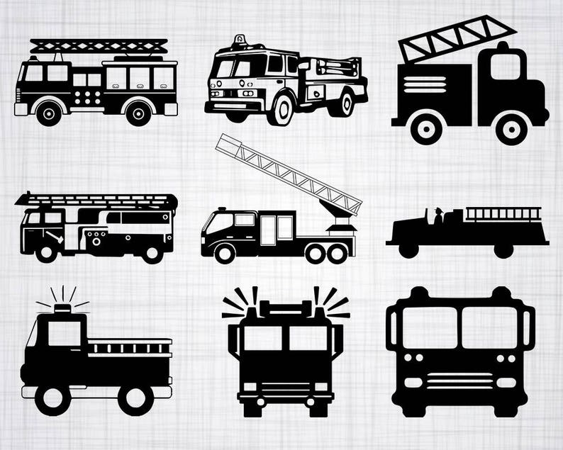 Free Free Free Fire Truck Svg Clipart 824 SVG PNG EPS DXF File