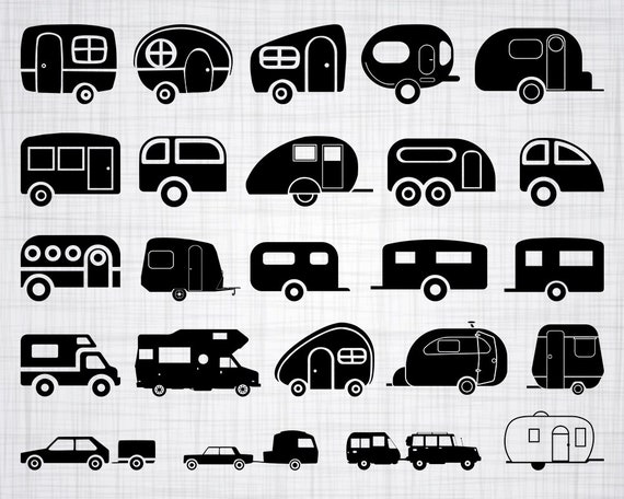 Download Camper Car Svg Camper Svg Camping Svg Camper Car Clipart Etsy