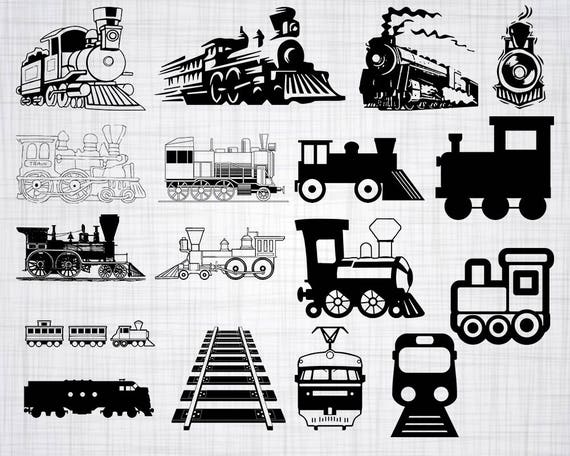 Train Svg Bundle Train Svg Choo Choo Train Svg Train Etsy