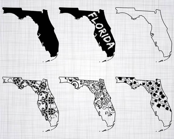 Download Florida SVG Bundle Florida SVG State Clipart Florida Cut ...