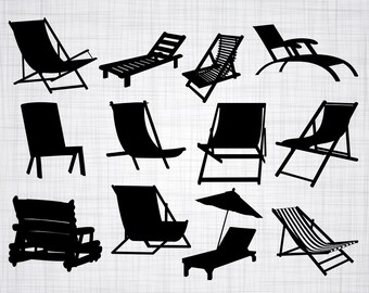 Download Beach chair cut file | Etsy