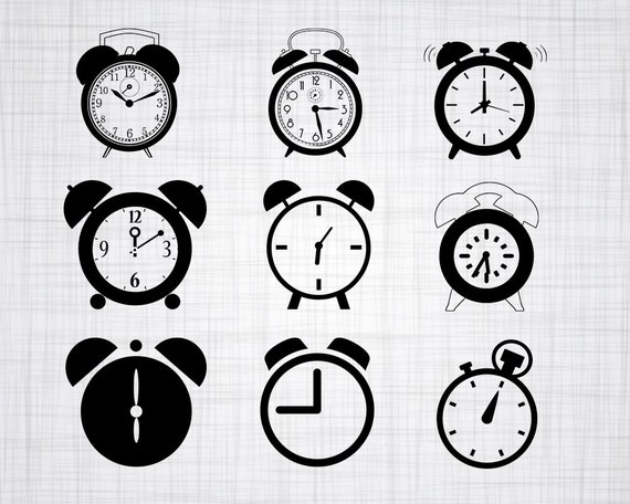 alarm clock svg