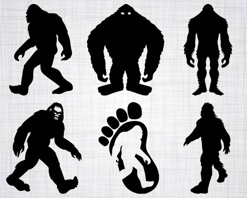 Download Bigfoot SVG Bundle Sasquatch SVG Bigfoot Clipart Bigfoot ...
