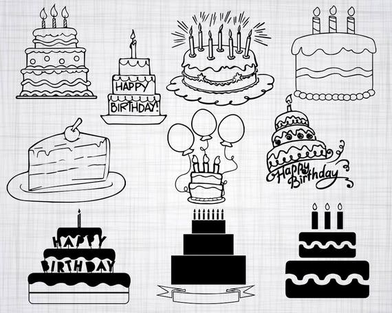 Download Birthday Cake Cut Files For Cricut Svg