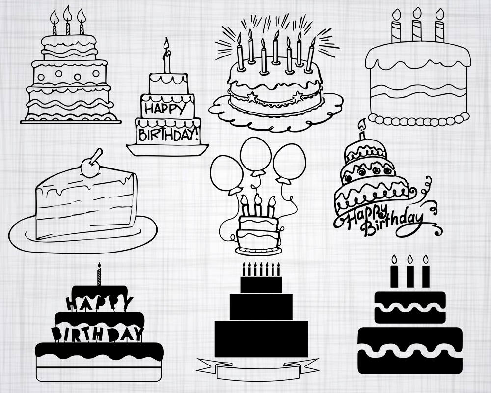 Free Free Birthday Cake Svg 47 SVG PNG EPS DXF File