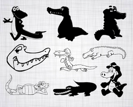 Download Baby Crocodile SVG Bundle Baby Alligator SVG Baby ...