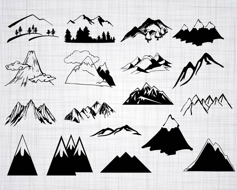 Free Free 204 Mountain Svg File SVG PNG EPS DXF File