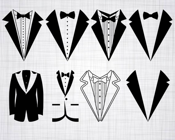 Download Tuxedo Svg Bundle Tuxedo Svg Tuxedo Clipart Tuxedo Cut Etsy