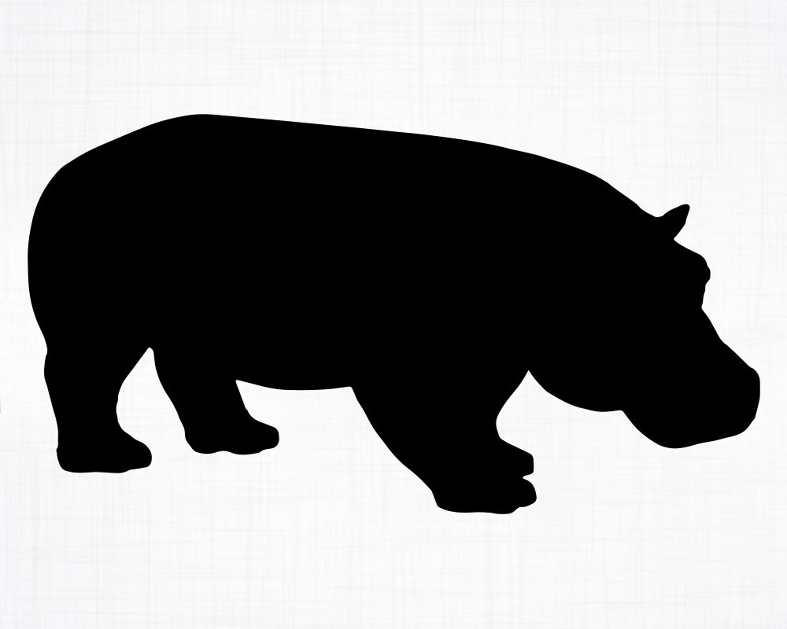 Hippo SVG Hippopotamus SVG Safari Creatures Svg Hippo | Etsy