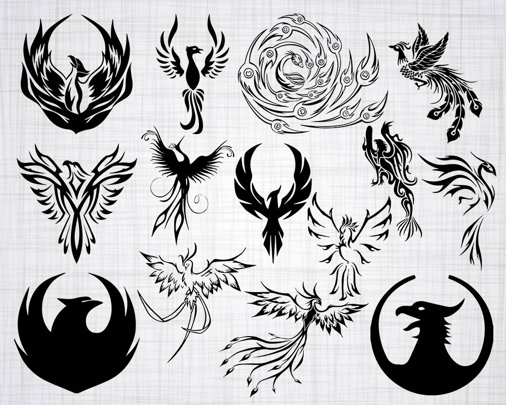 Download Phoenix SVG Bundle Phoenix SVG Phoenix Clipart Cut Files ...