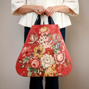 Edinburgh Bag (No Zip) - Bag Sewing Pattern PDF - 3 Sizes - Step-by-Step Tutorial + Video