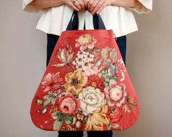 Bag Sewing Pattern PDF - Edinburgh Bag - 3 Sizes - Step-by-Step Tutorial + Video