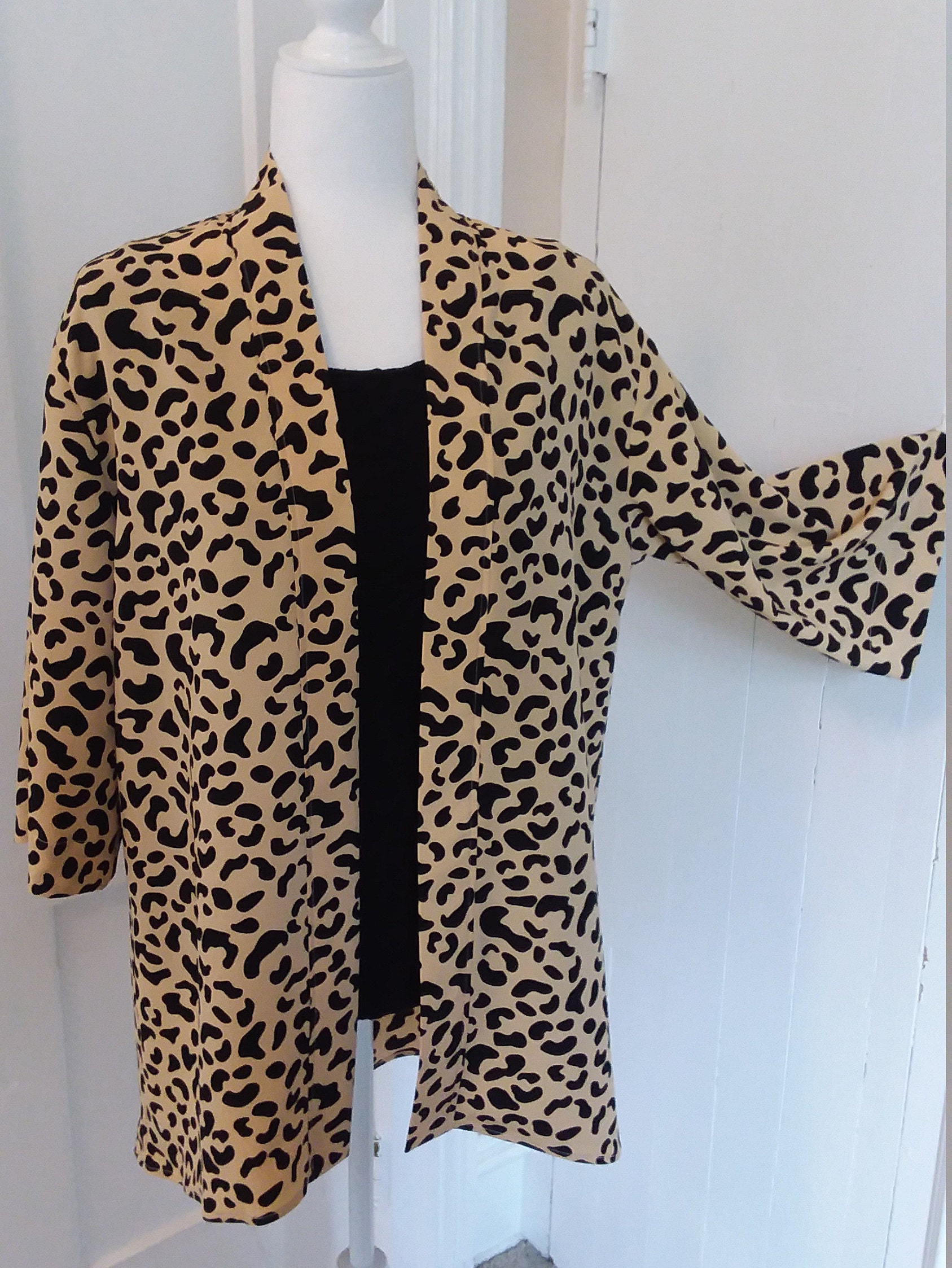 Cheetah Kimono - Etsy