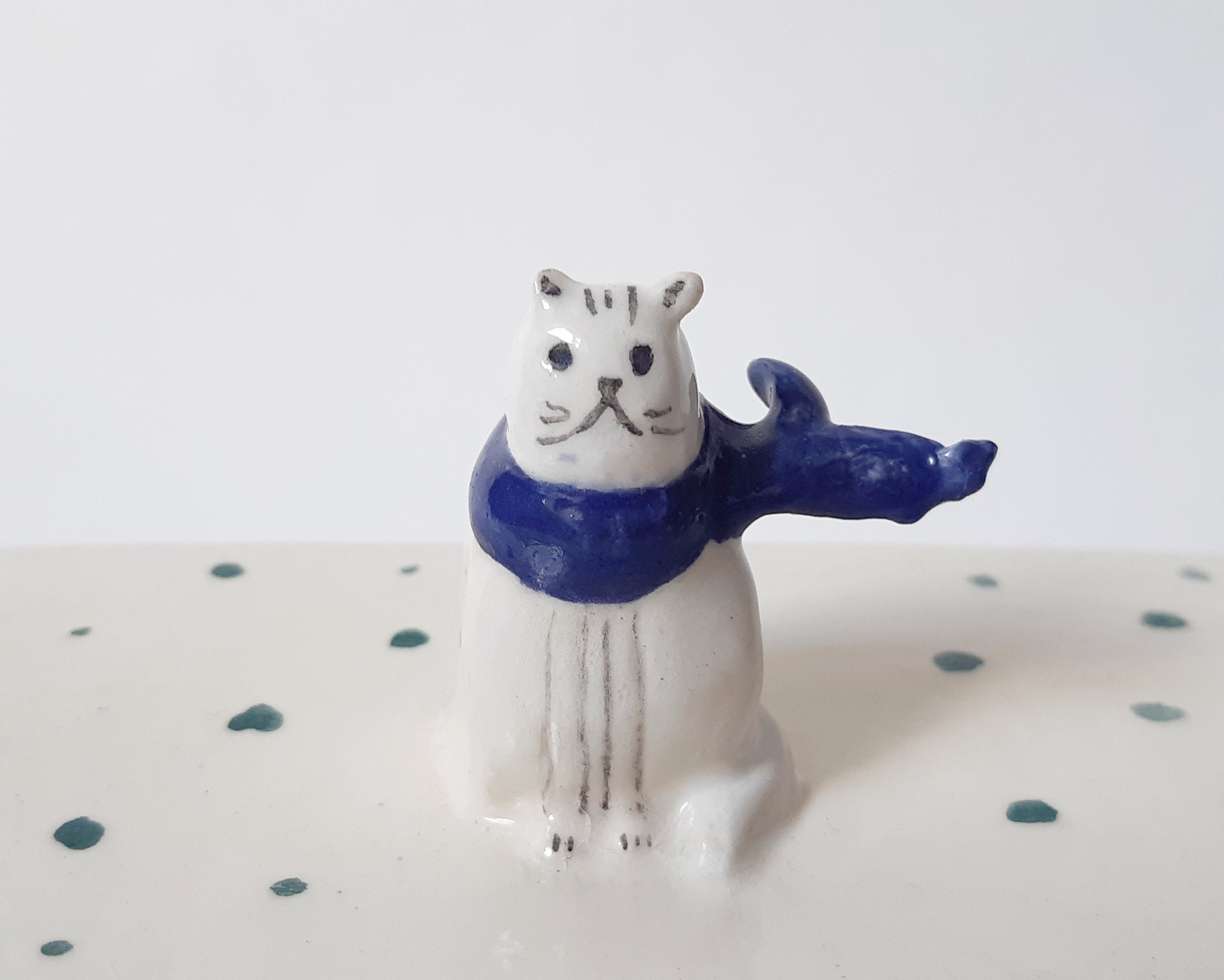 Cat handmade lidded butter dishcovered ceramic butter Etsy