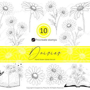 Procreate Floral Stamps & Brushes for Nature Lovers
