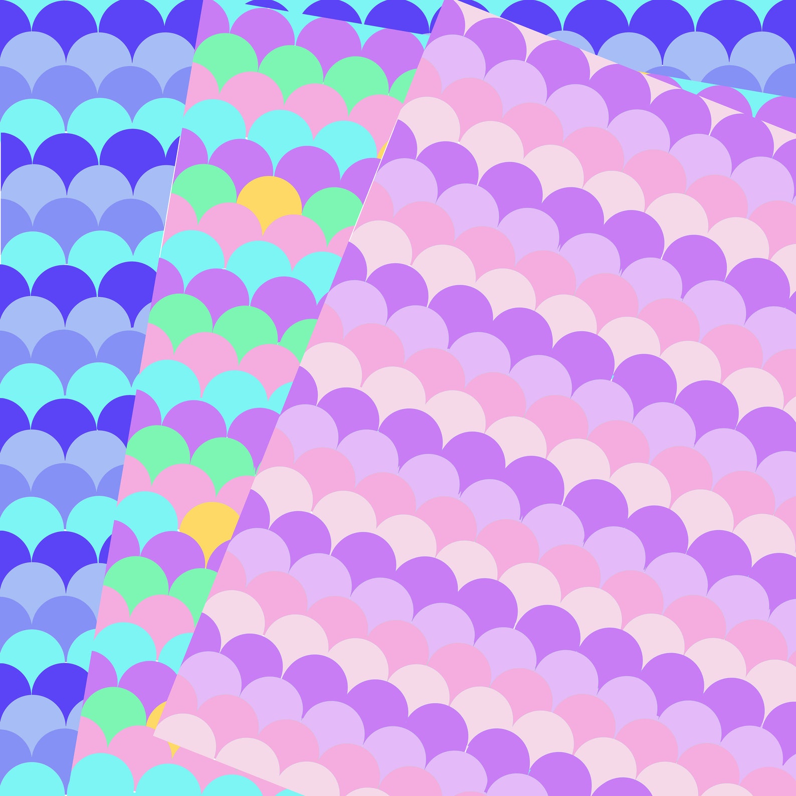 Mermaid Scales Digital Printing, Download for Mermaid Design ...