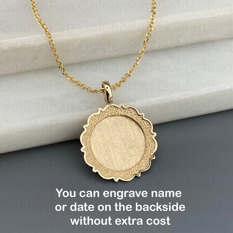 Pendentif En Or 14K Solid Gold "Sweet 16" - Occasion - Bijou Vintage En Or Massif