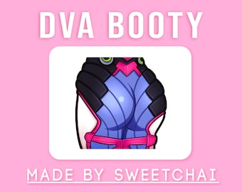 DVA Booty Twitch Emote - Single