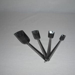 Stainless Oblong Measuring Spoons Vintage