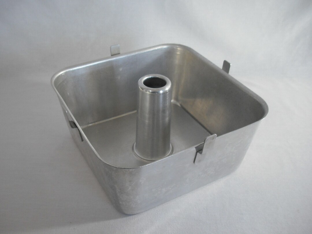 Square Angel Food Cake Pan by Wearever Vintage Made in USA Etsy