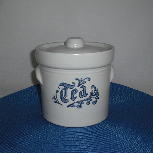 Tea Canister Etsy