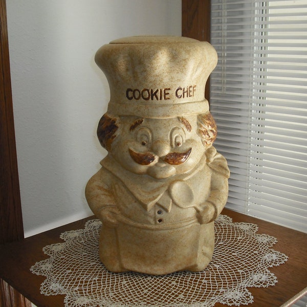 Chef Cookie Jar Etsy