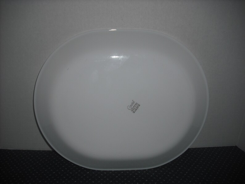 Vintage Mid Century Holiday Decor Corelle Christmas Platter by Corning Holly Days Christmas Serving Platter