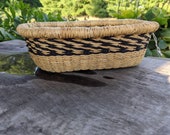 Bolga Basket Mini Oval Tray-Fair Trade